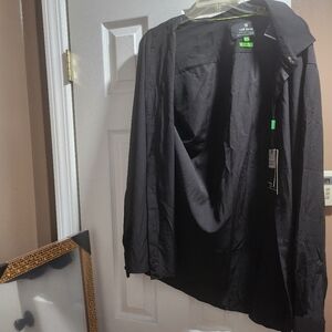 Nwt Tom Baine black long sleeve shirt xxl reg.$89